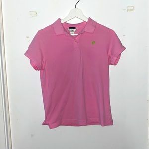 Lily Pulitzer Pink Golf Polo